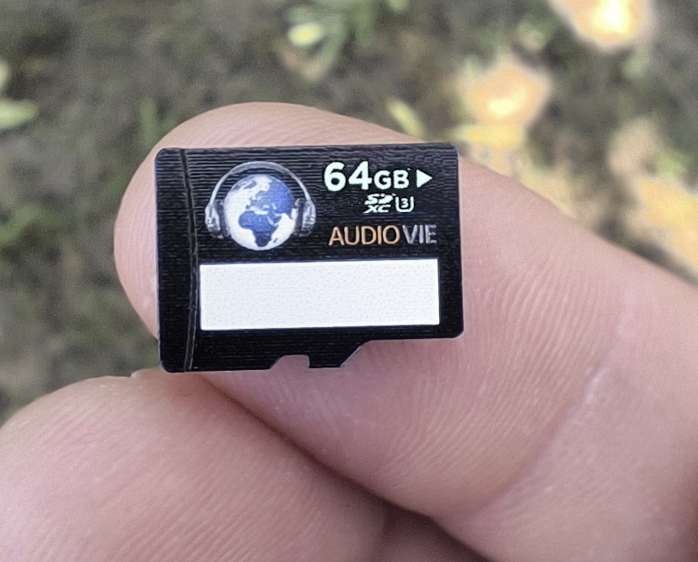 Content microSD card